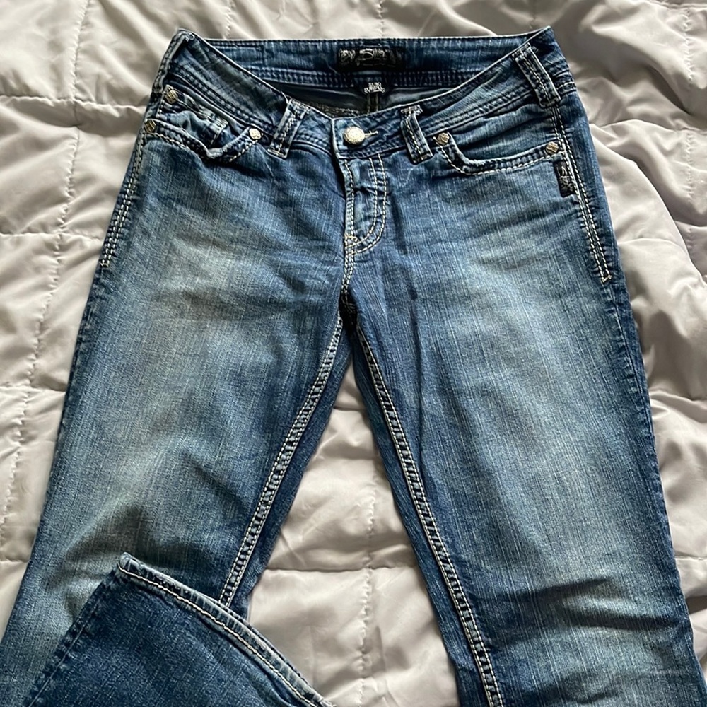 Silver jeans. Size 29